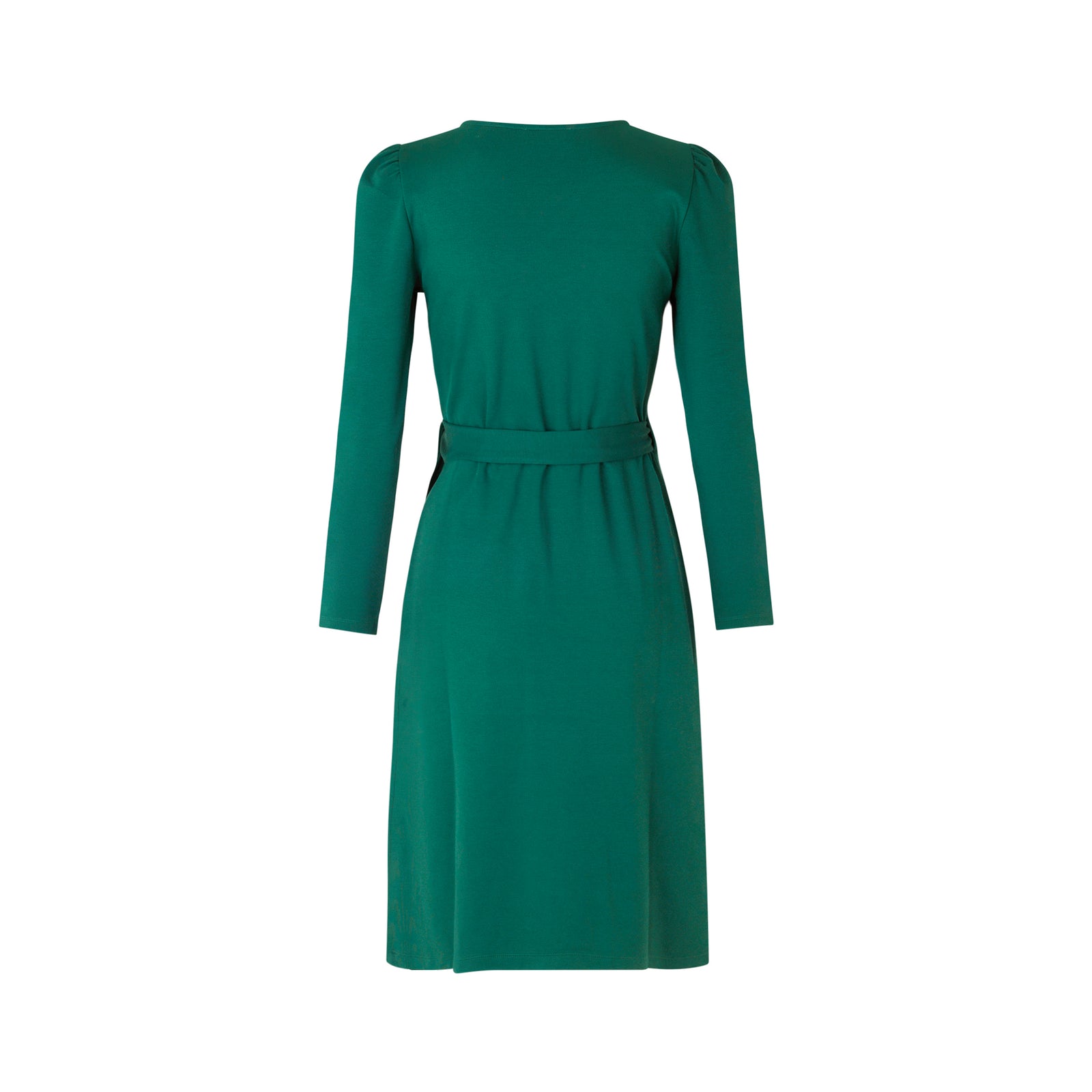 SCARLETT WRAP DRESS (GREEN) – CJ London