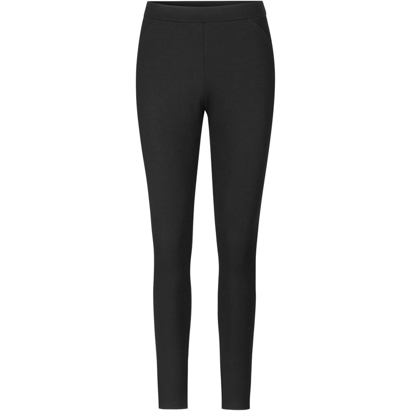 sustainable material black leggings